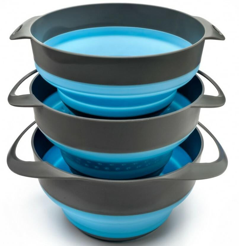 Adventure Medical Kit SOL Flat Pack Bowls And Strainer Set 0140-1006