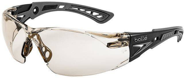 Bolle Rush+ Safety Glasses With CSP PC ASAF Platinum Lenses