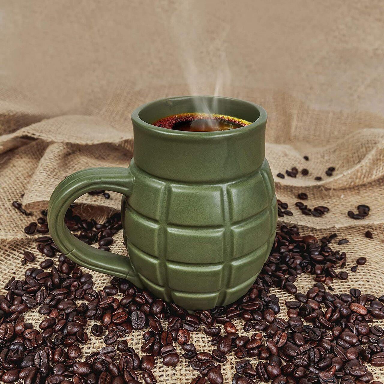 Caliber Gourmet Green Grenade Mug