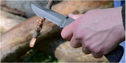 Ka-Bar Knives G10 MULE Tanto Plain Edge