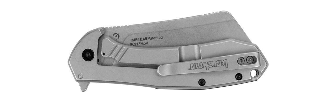 Kershaw Bracket Cleaver Flipper Knife 3455