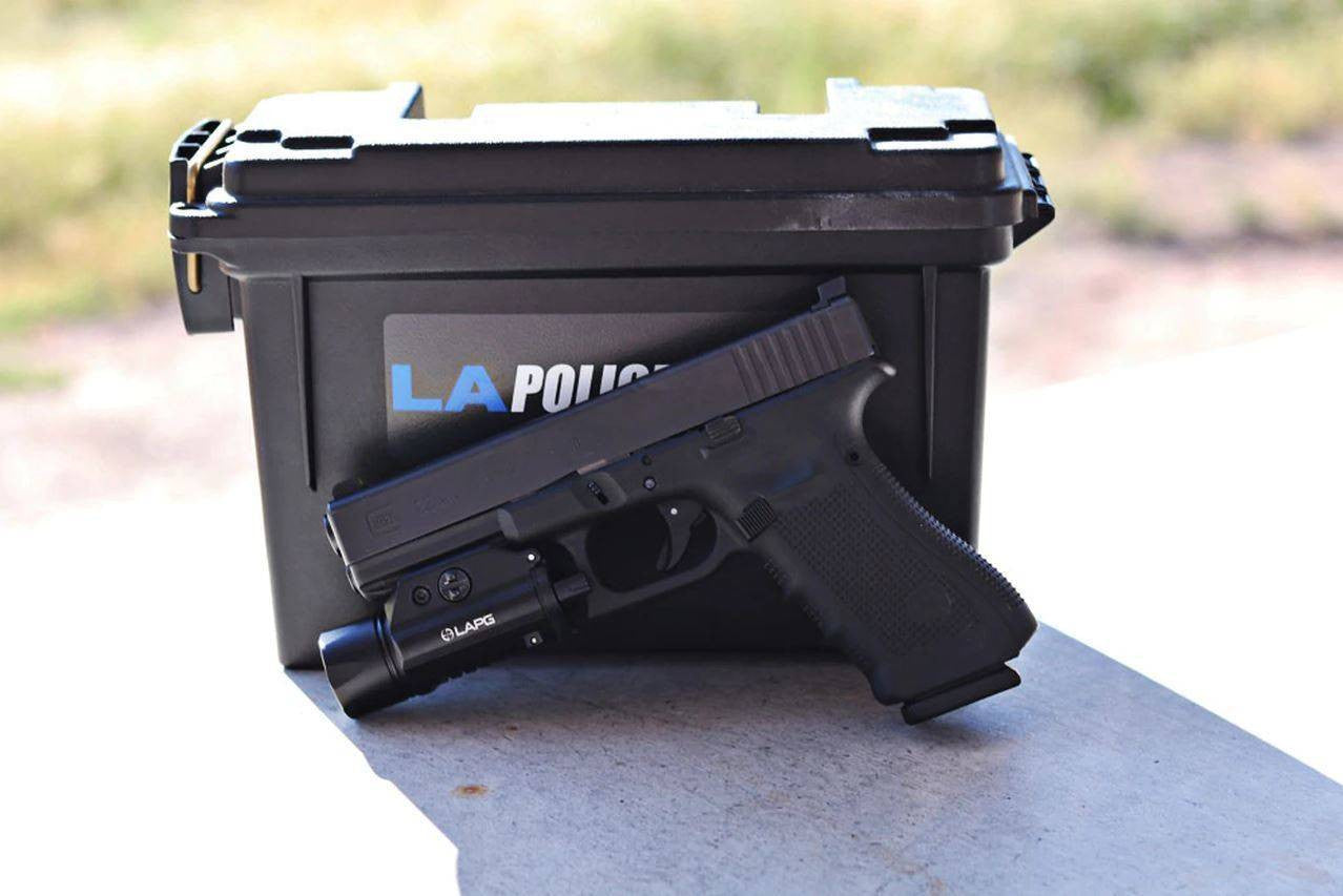 LA Police Gear SlideRail XWL Tactical Strobe WeaponLight
