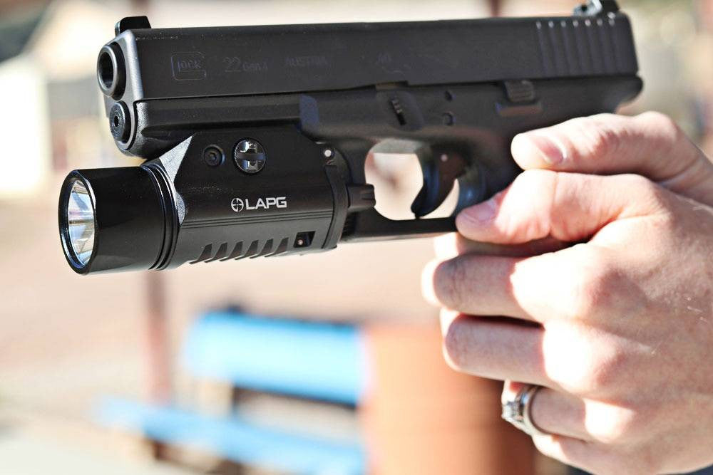 LA Police Gear SlideRail XWL Tactical WeaponLight