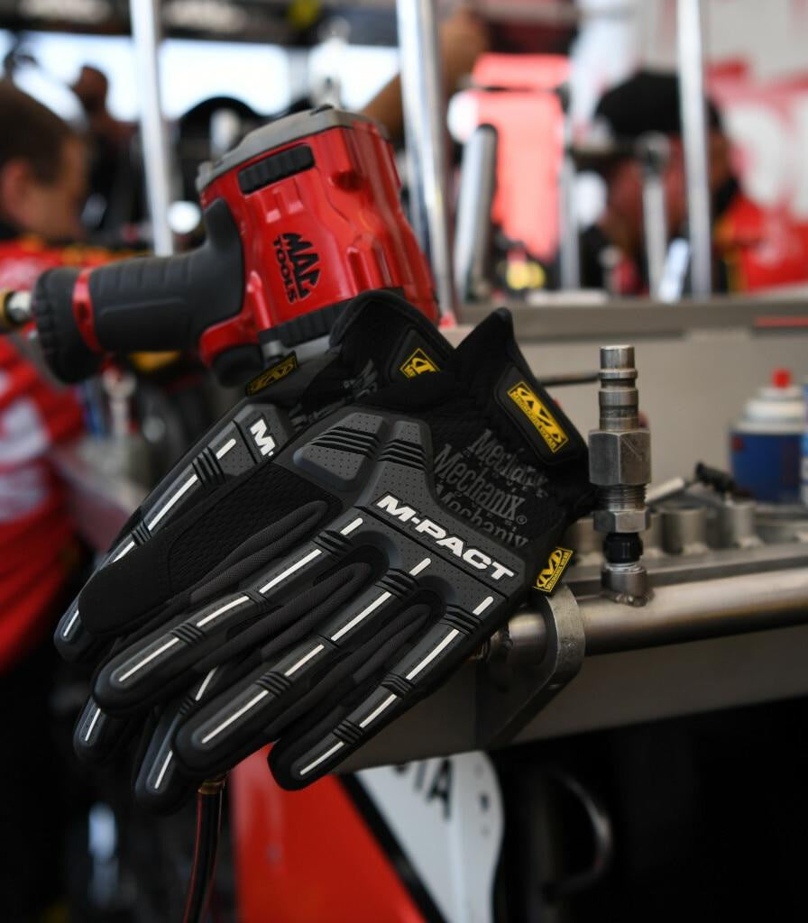 Mechanix Wear M-Pact Open Cuff Black/Grey Glove