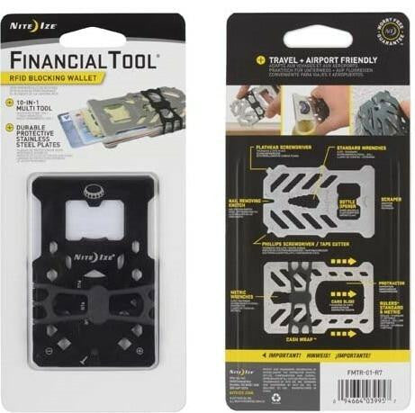Nite Ize Financial Tool RFID Blocking Wallet