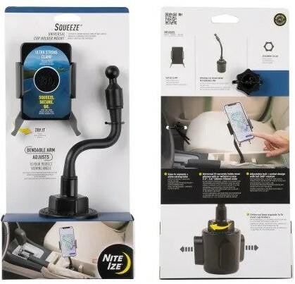 Nite Ize Squeeze Universal Cup Holder Mount