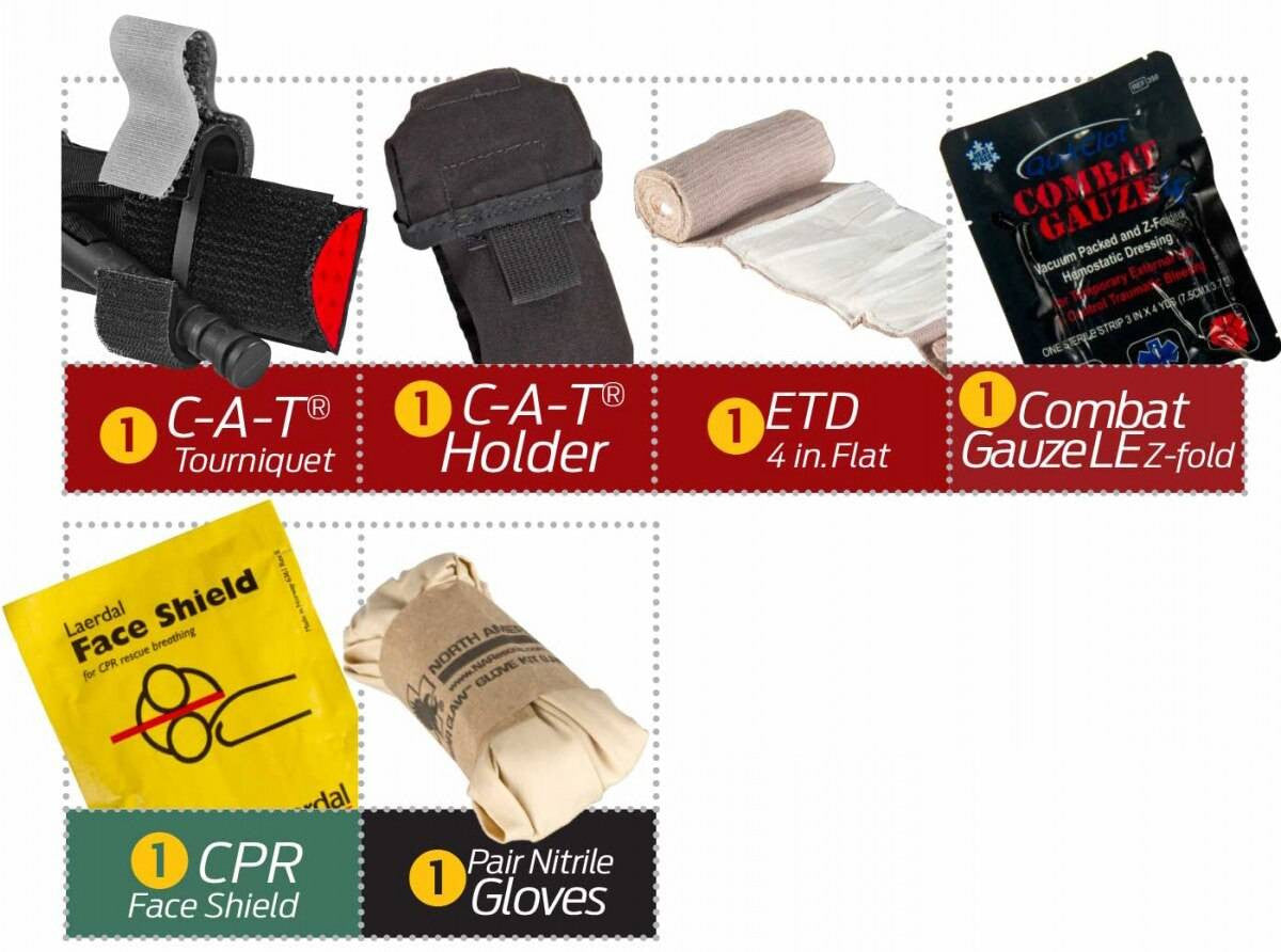 North American Rescue Belt Trauma Kit (BTK)