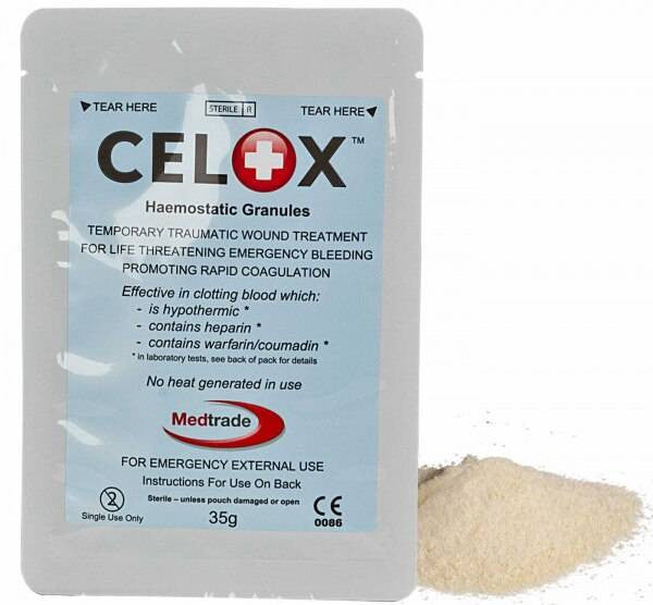 North American Rescue Celox Granular Hemostatic Agent-35G