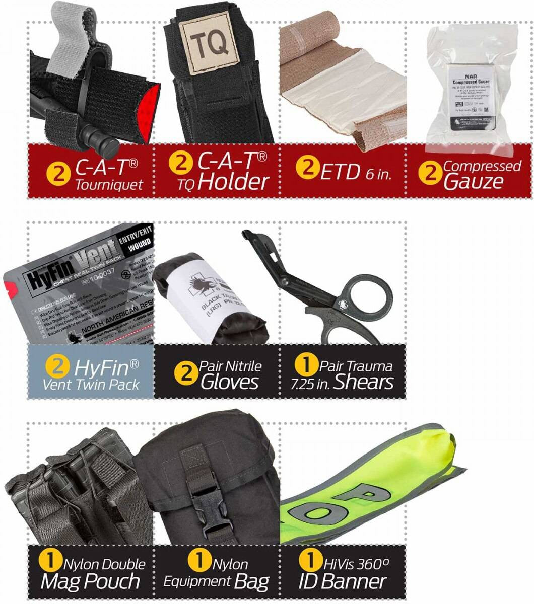 North American Rescue Law Enforcement Rapid Response Kit