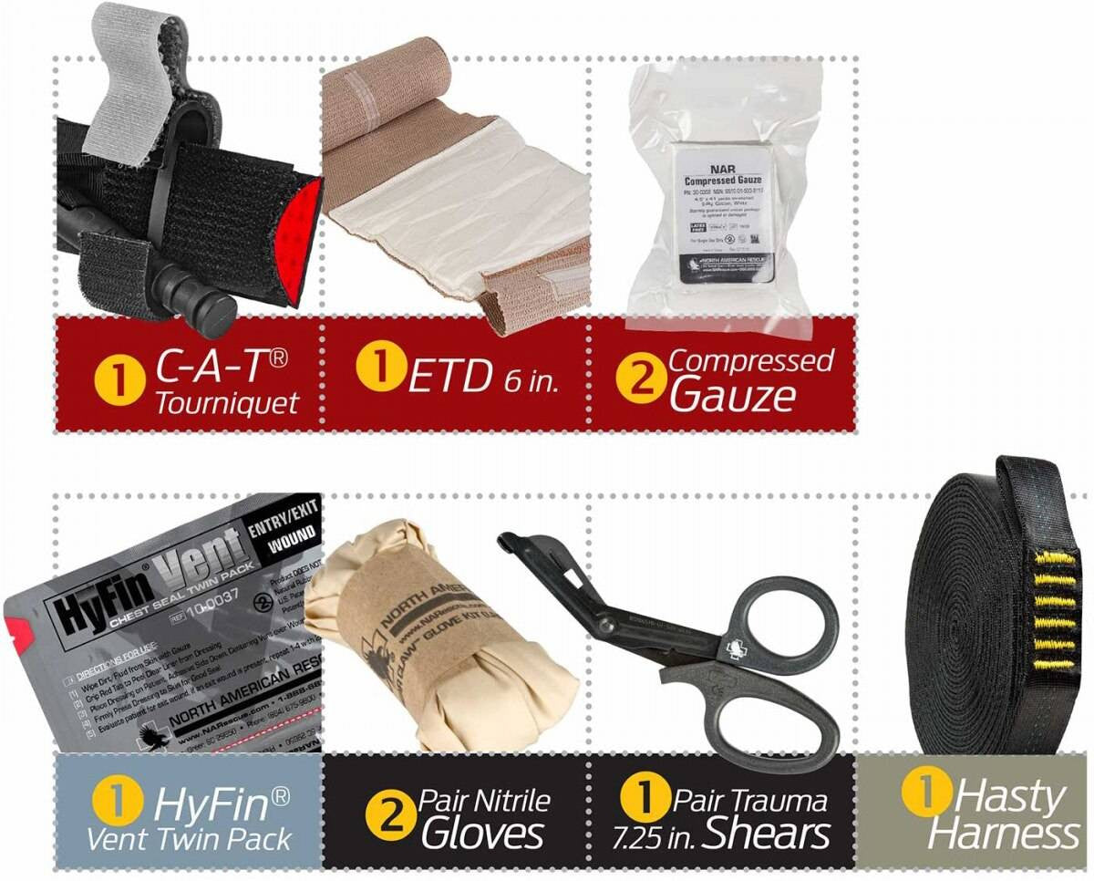 North American RescueSchool Resource Officer (SRO) Individual Response Kit
