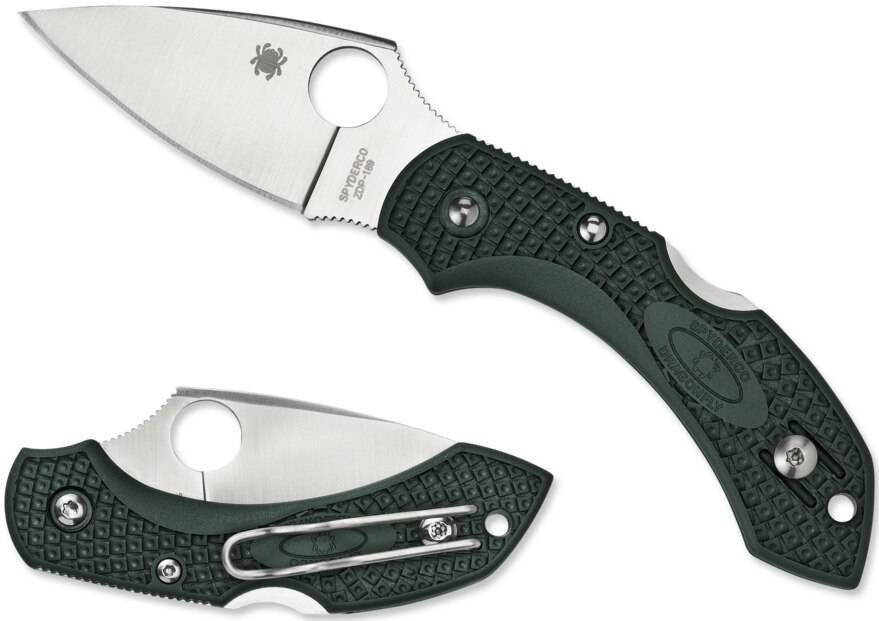 Spyderco Dragonfly 2 Lightweight British Racing Green ZDP-189 Folding Knife