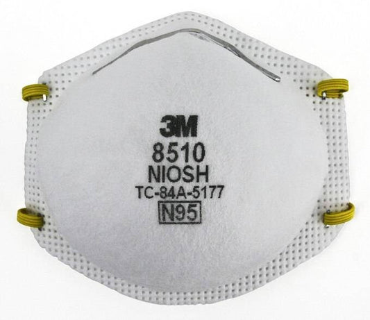  3M 8510 N95 Cool Flow Particulate Respirator - 10 Pack