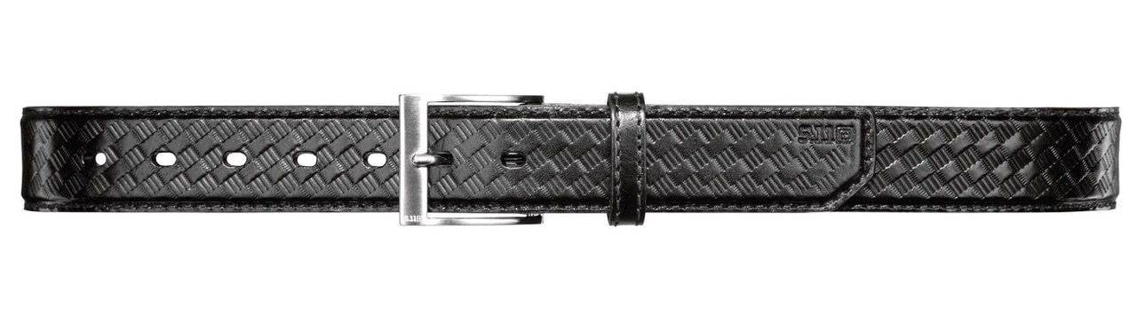  5.11 Tactical 1.5" Basketweave Leather Belt 59503