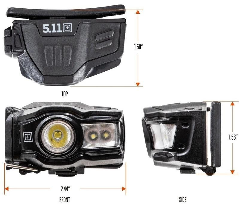  5.11 Tactical EDC HL2AAA Headlamp 53420