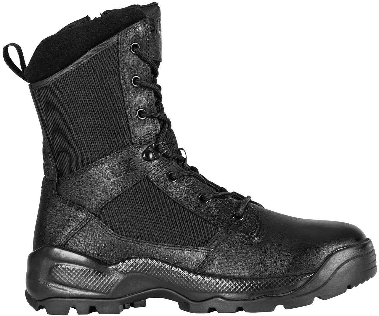  5.11 Tactical Men's A.T.A.C. 2.0 8" Side Zip Black Boot 12391