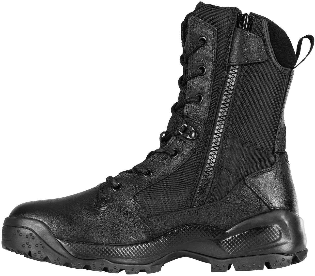  5.11 Tactical Men's A.T.A.C. 2.0 8" Side Zip Black Boot 12391