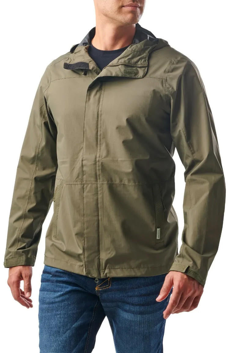  5.11 Tactical Men's Exos Waterproof Rain Shell Jacket 48370