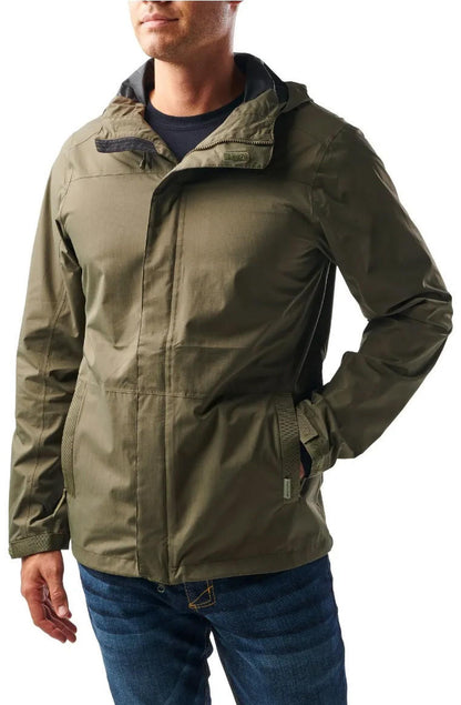  5.11 Tactical Men's Exos Waterproof Rain Shell Jacket 48370