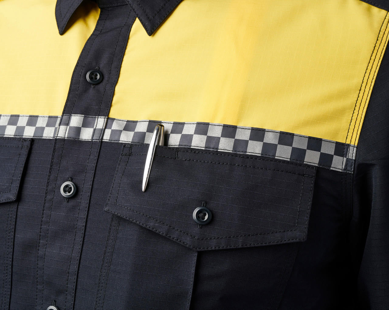  5.11 Tactical Men's Fast-Tac Hi-Vis Long Sleeve Uniform Shirt 72525