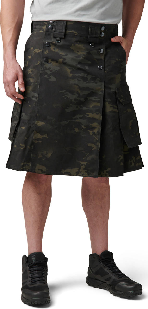  5.11 Tactical Men's Multicam Black Commando Kilt 73356MC