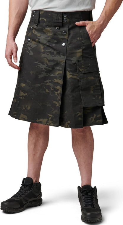  5.11 Tactical Men's Multicam Black Commando Kilt 73356MC
