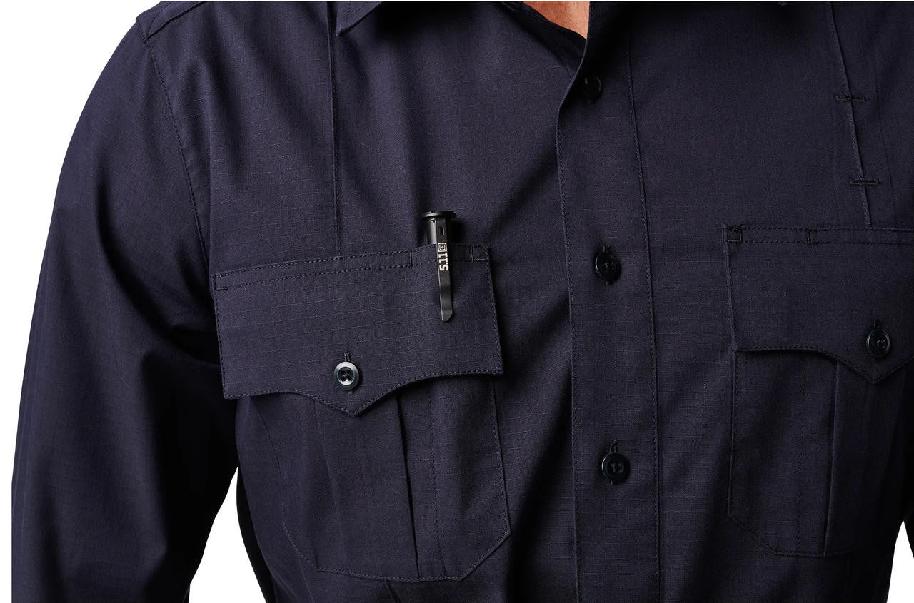  5.11 Tactical Men's NYPD Stryke RipStop Long Sleeve Uniform Shirt 72542