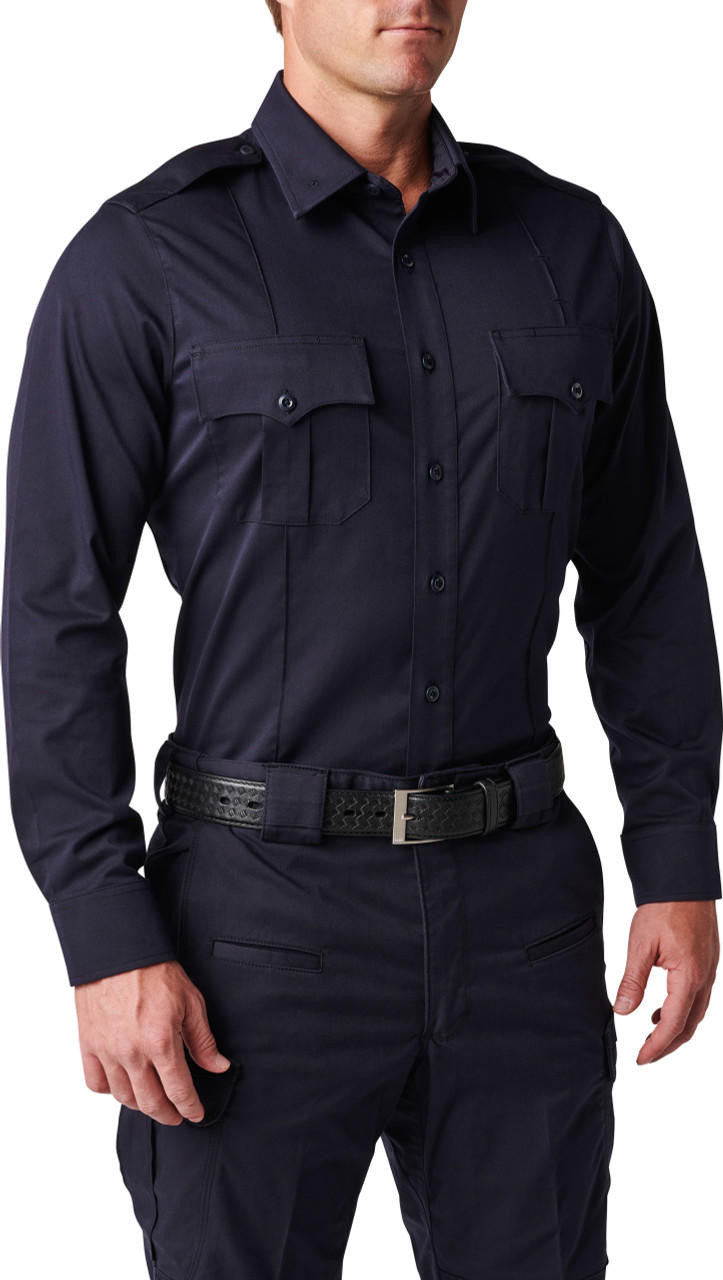  5.11 Tactical Men's NYPD Stryke Twill Long Sleeve Uniform Shirt 72541