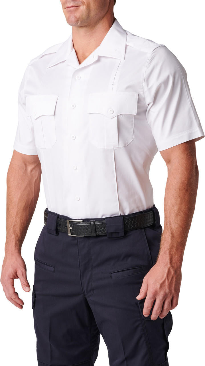  5.11 Tactical Men's NYPD Stryke Twill Short Sleeve Uniform Shirt 71401