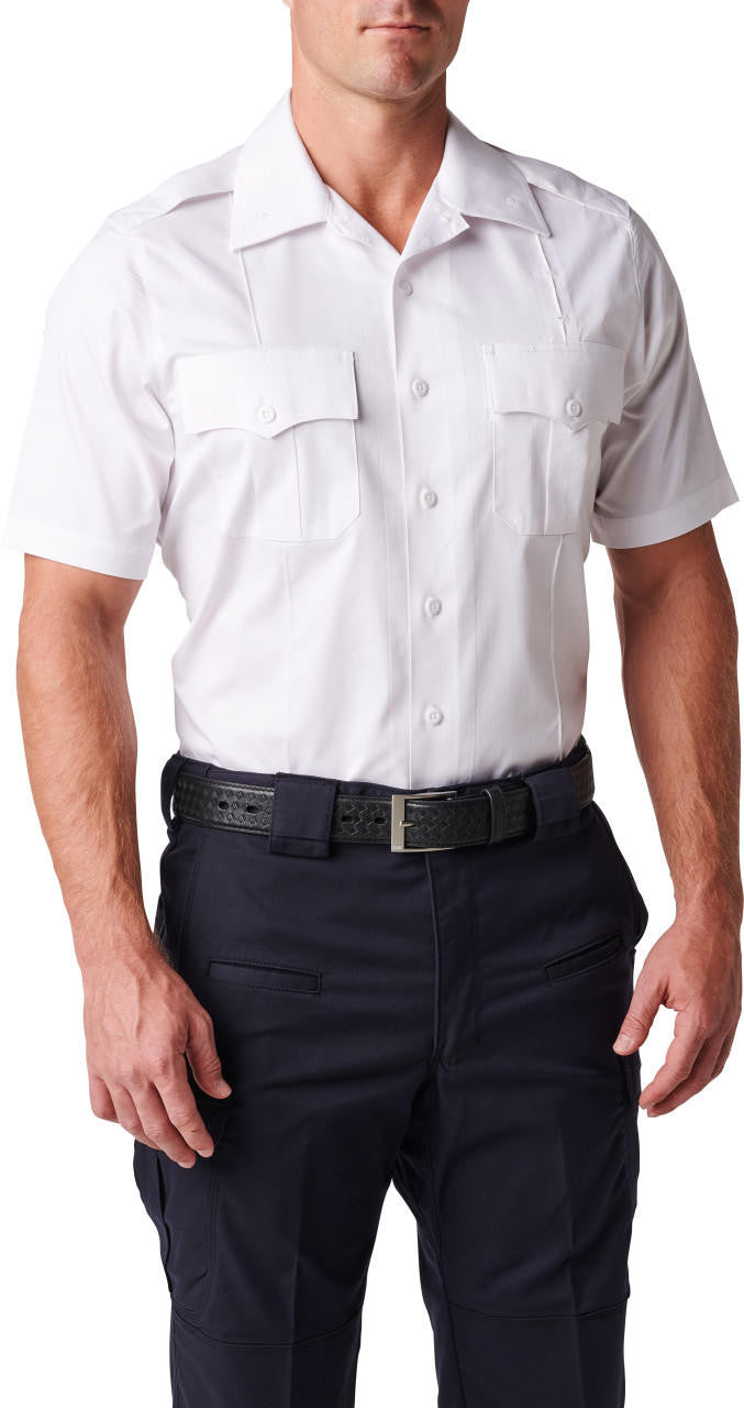  5.11 Tactical Men's NYPD Stryke Twill Short Sleeve Uniform Shirt 71401