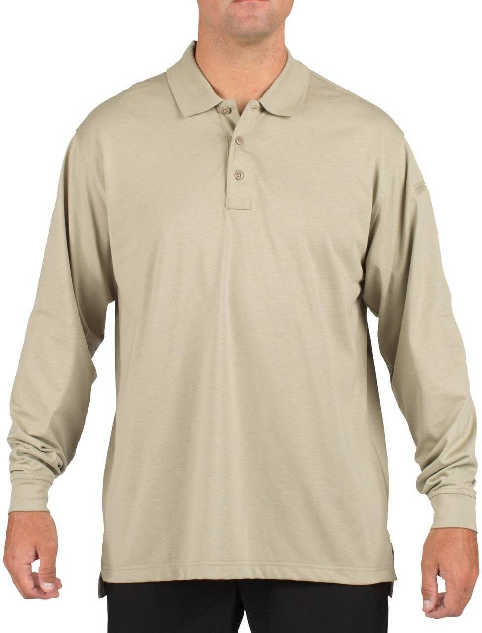  5.11 Tactical Men's Tactical Jersey Long Sleeve Polo Shirt 72360