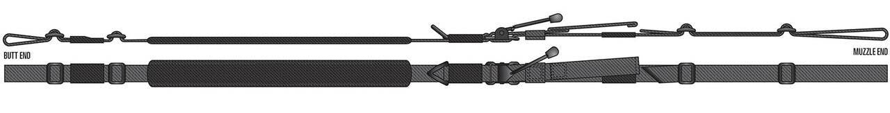  5.11 Tactical VTAC 2 Point Padded Rifle/Shotgun Sling 59123