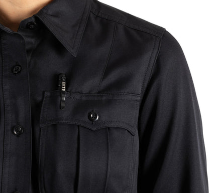  5.11 Tactical Women's Class A Fast-Tac Twill Long Sleeve Uniform Shirt 62396