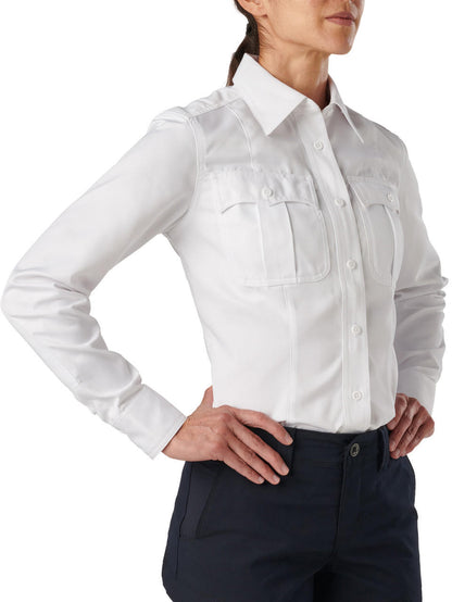  5.11 Tactical Women's Class A Fast-Tac Twill Long Sleeve Uniform Shirt 62396