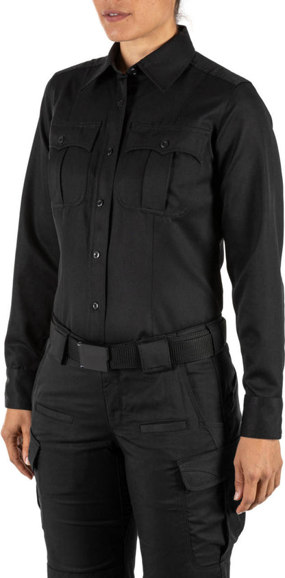  5.11 Tactical Women's Class A Fast-Tac Twill Long Sleeve Uniform Shirt 62396