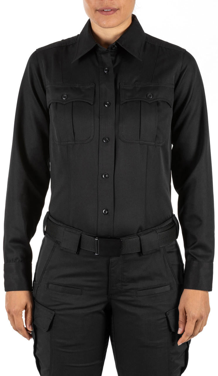  5.11 Tactical Women's Class A Fast-Tac Twill Long Sleeve Uniform Shirt 62396