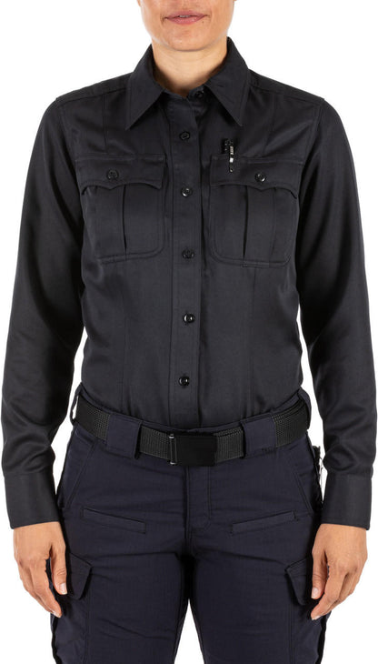  5.11 Tactical Women's Class A Fast-Tac Twill Long Sleeve Uniform Shirt 62396