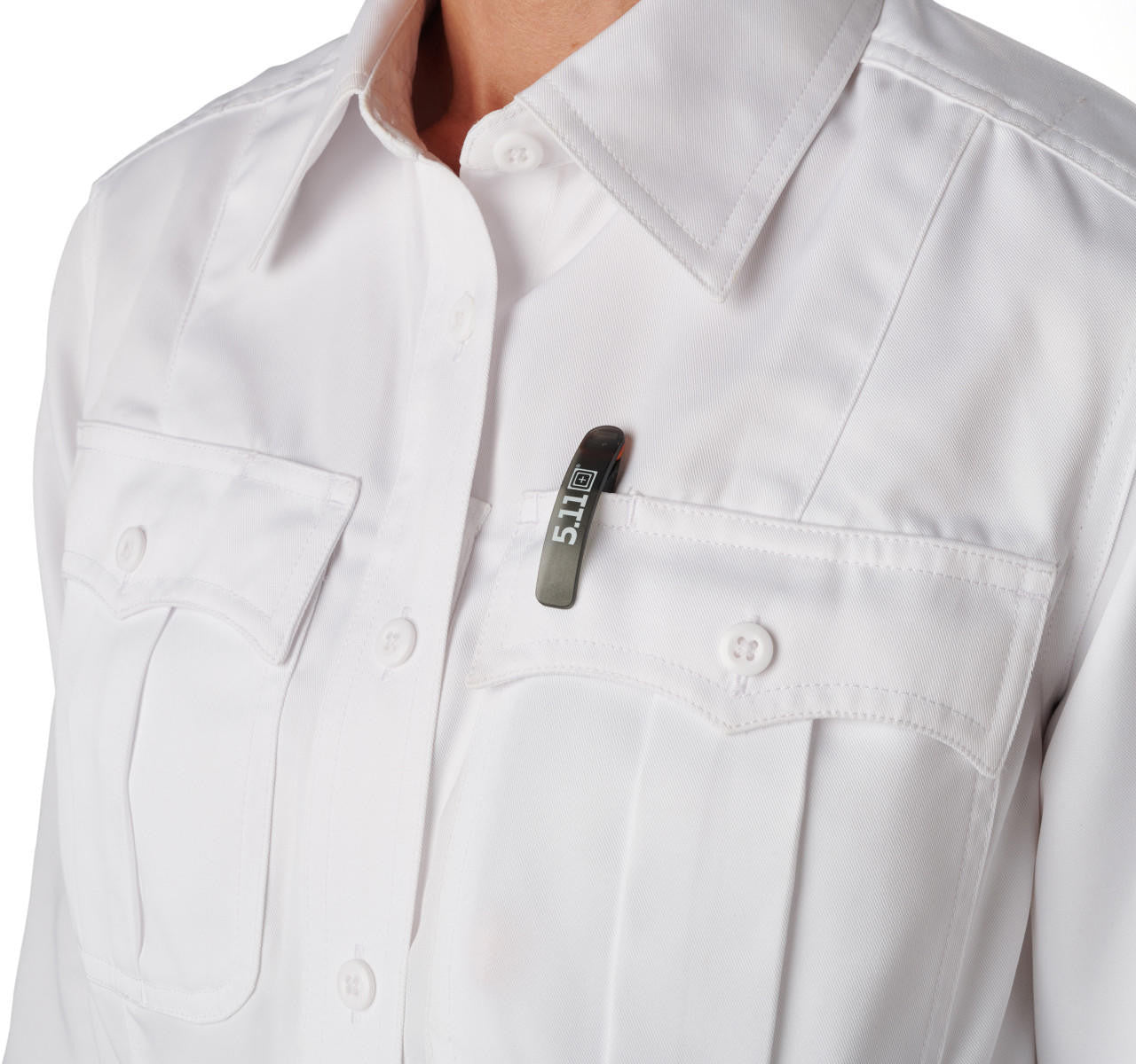  5.11 Tactical Women's Class A Fast-Tac Twill Long Sleeve Uniform Shirt 62396