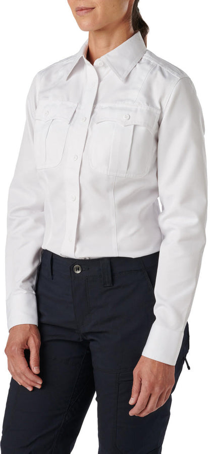  5.11 Tactical Women's Class A Fast-Tac Twill Long Sleeve Uniform Shirt 62396