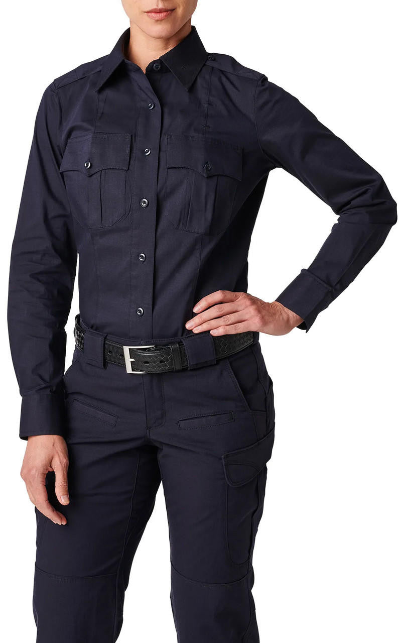  5.11 Tactical Women's NYPD Stryke RipStop Long Sleeve Uniform Shirt 62419