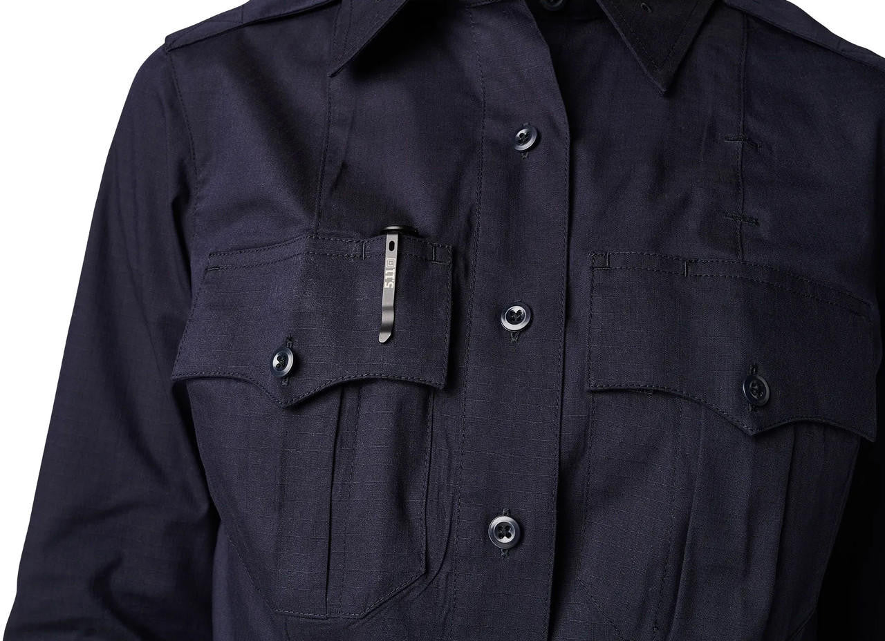  5.11 Tactical Women's NYPD Stryke RipStop Long Sleeve Uniform Shirt 62419