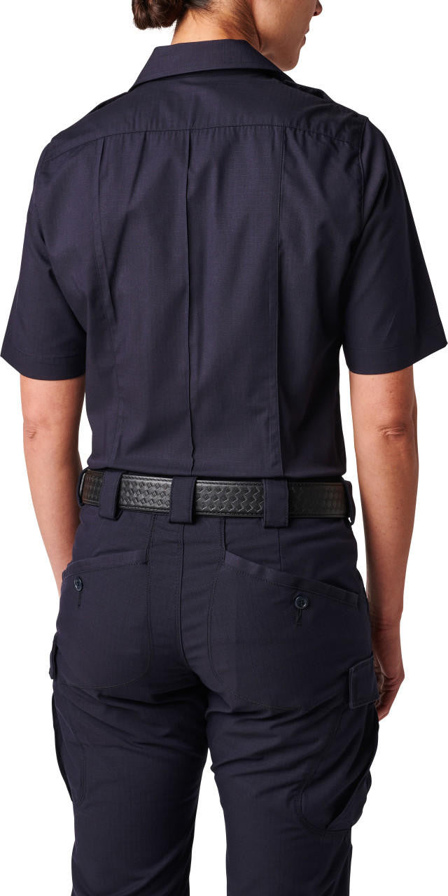  5.11 Tactical Women's NYPD Stryke RipStop Short Sleeve Uniform Shirt 61335