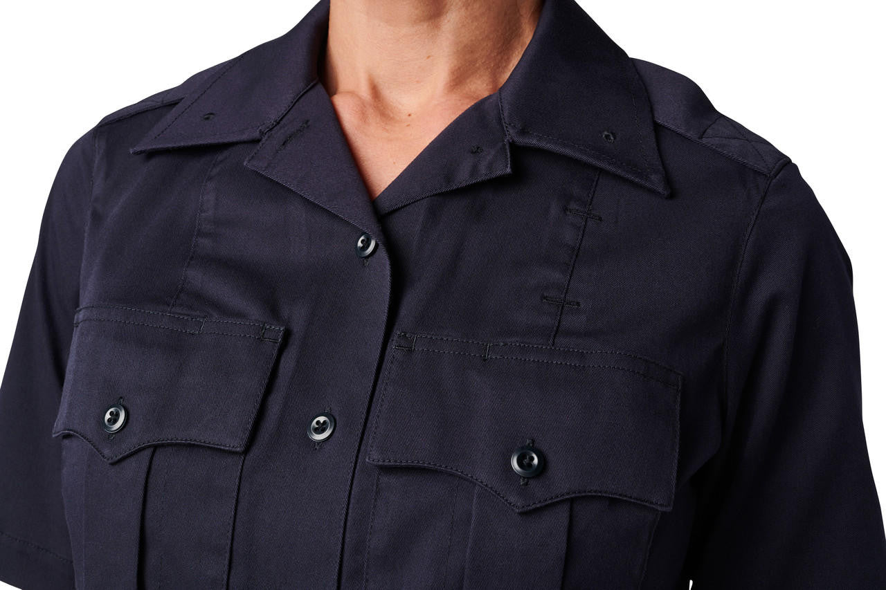  5.11 Tactical Women's NYPD Stryke Twill Short Sleeve Uniform Shirt 61334