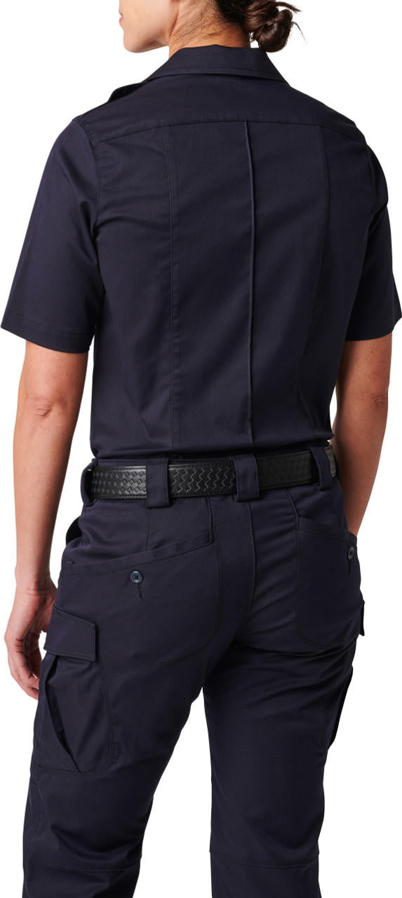  5.11 Tactical Women's NYPD Stryke Twill Short Sleeve Uniform Shirt 61334