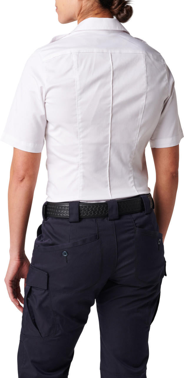  5.11 Tactical Women's NYPD Stryke Twill Short Sleeve Uniform Shirt 61334