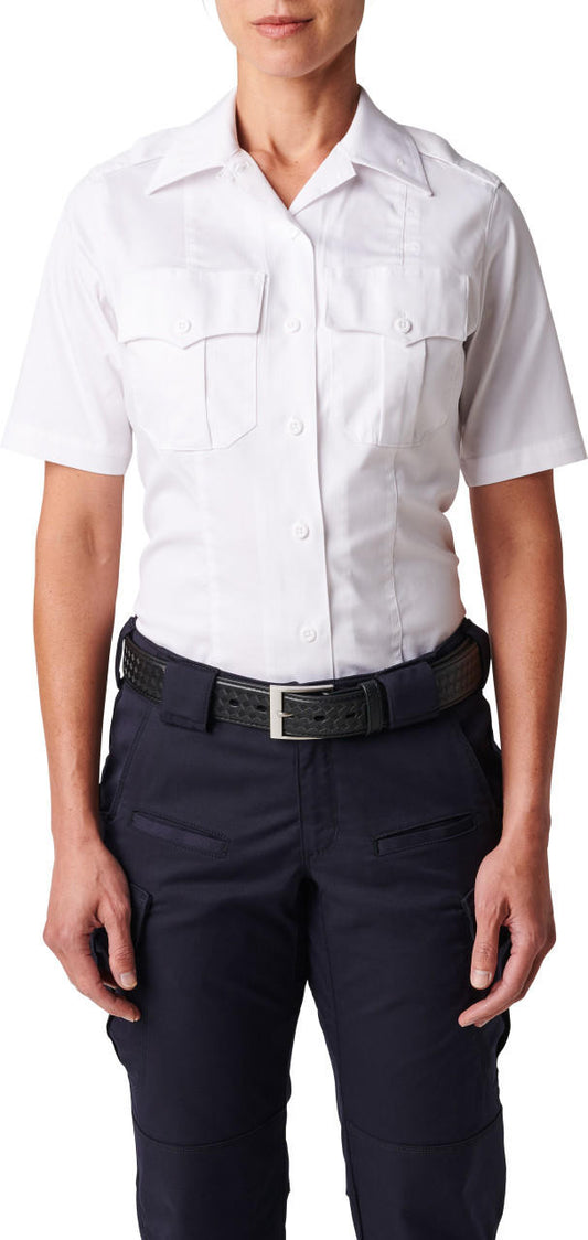  5.11 Tactical Women's NYPD Stryke Twill Short Sleeve Uniform Shirt 61334