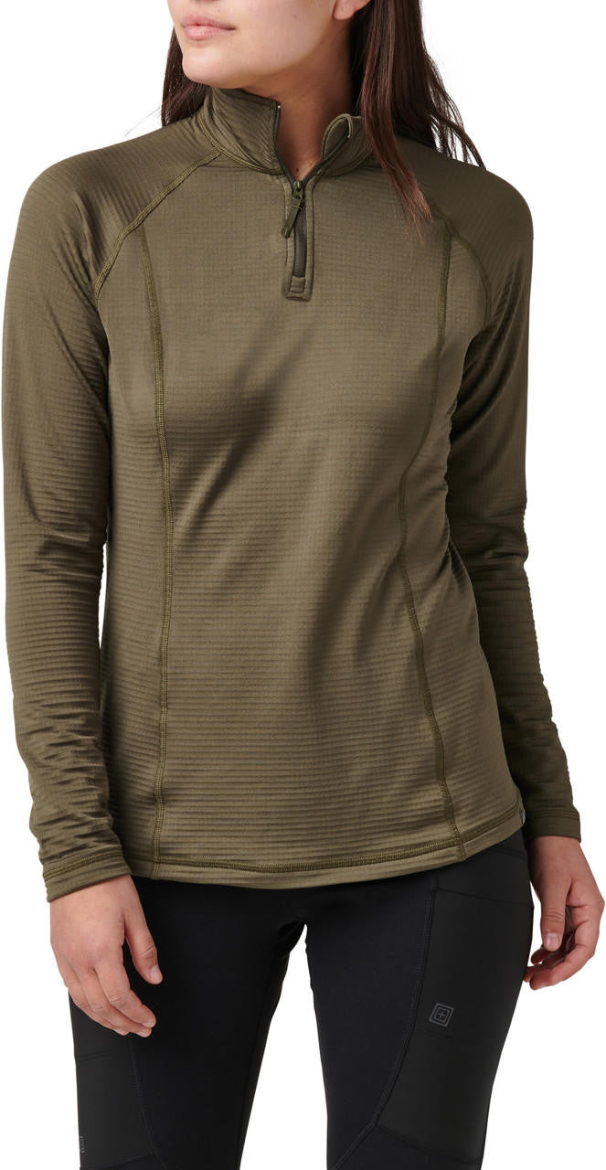  5.11 Tactical Women's Stratos 1/4 Zip Pull Over 62417
