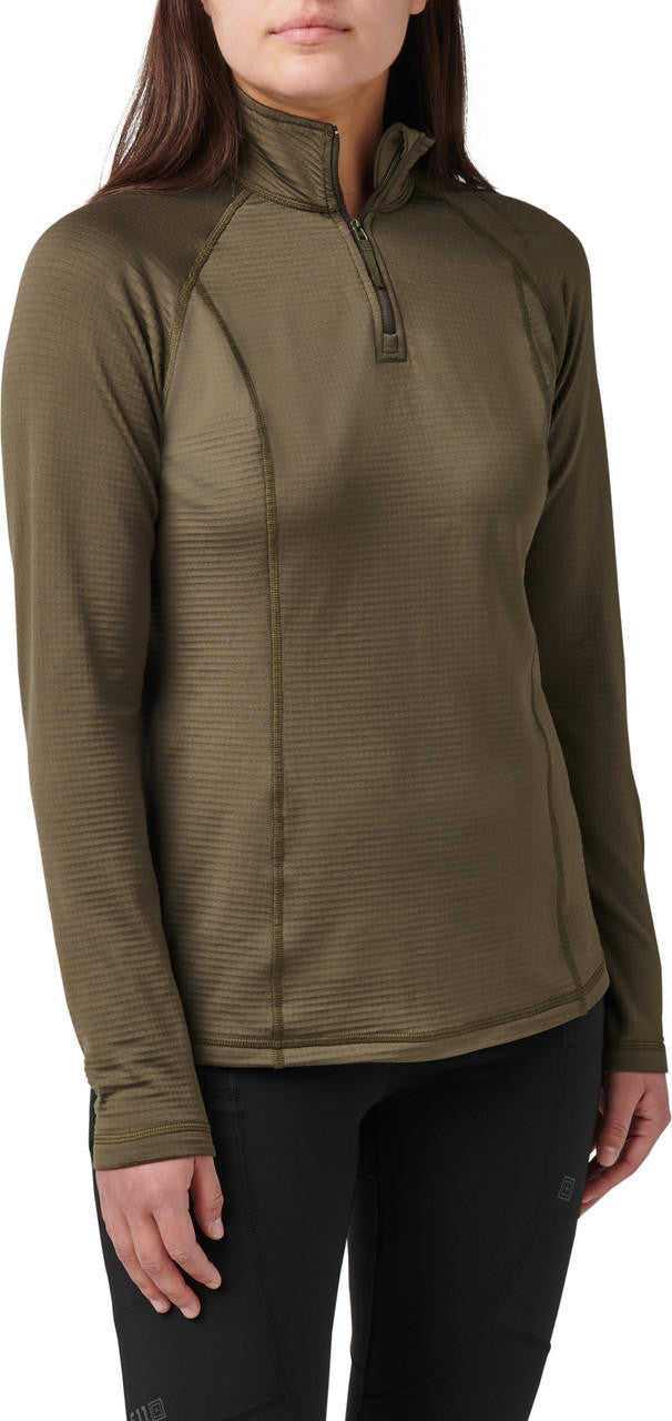  5.11 Tactical Women's Stratos 1/4 Zip Pull Over 62417