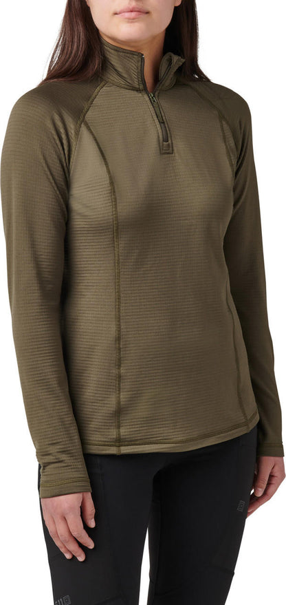  5.11 Tactical Women's Stratos 1/4 Zip Pull Over 62417