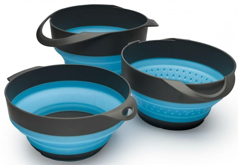  Adventure Medical Kit SOL Flat Pack Bowls And Strainer Set 0140-1006