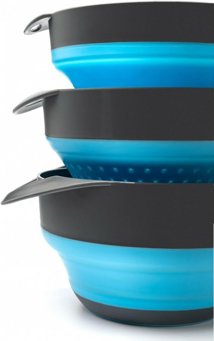  Adventure Medical Kit SOL Flat Pack Bowls And Strainer Set 0140-1006
